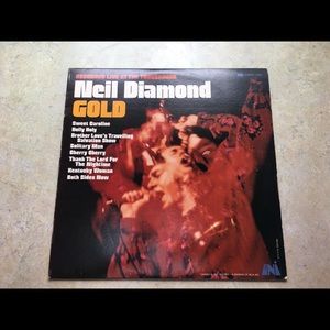 Neil Diamond Gold Vinyl Record - great condition